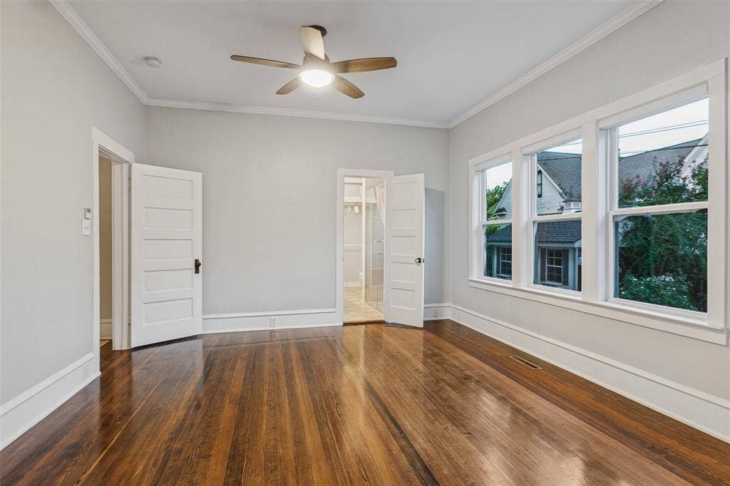 506 W Virginia Street, McKinney, TX 75069 Second Primary bedroom, the only bedroom located downstairs with ensuite bathroom