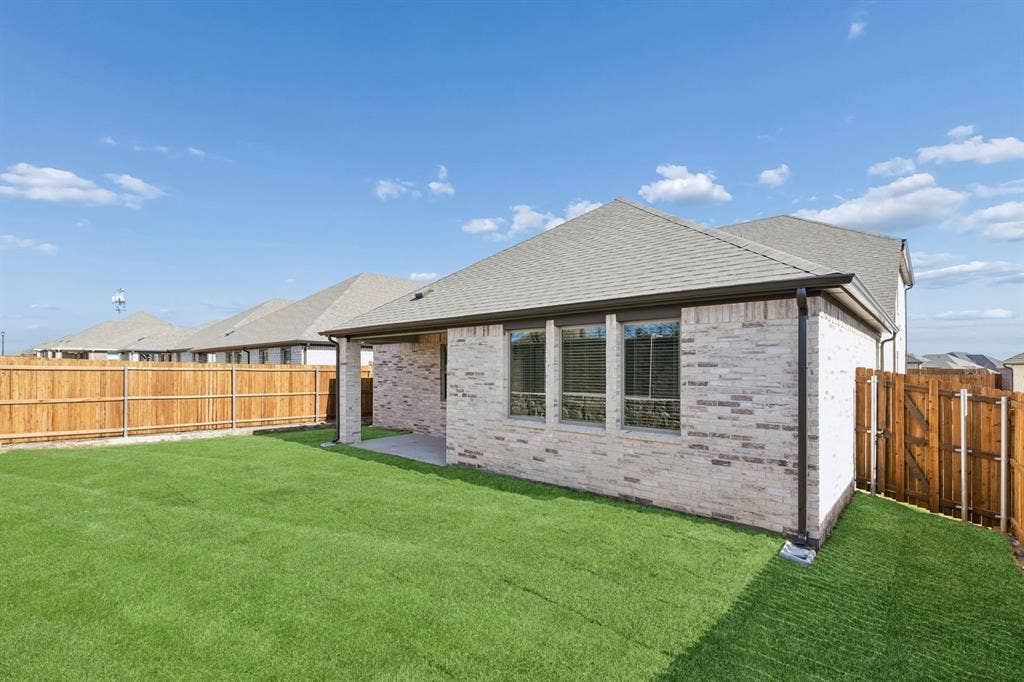 Patio in the Holden home plan – REPRESENTATIVE PHOTO