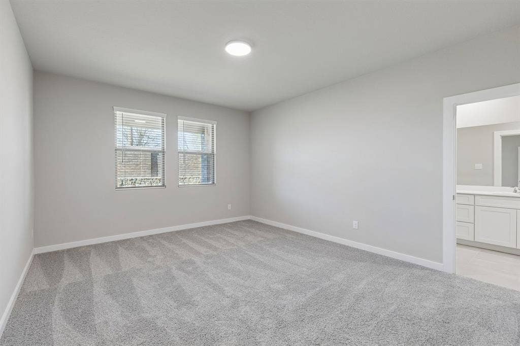 Primary Suite in the Holden home plan – REPRESENTATIVE PHOTO