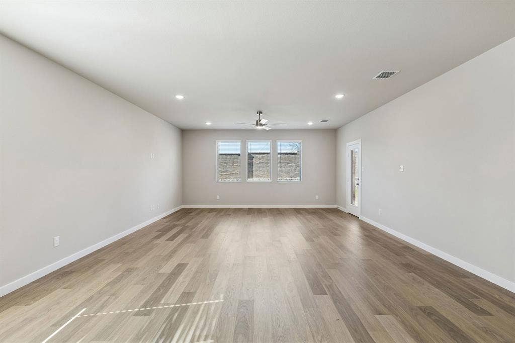 Living and Dining Room in the Holden home plan – REPRESENTATIVE PHOTO
