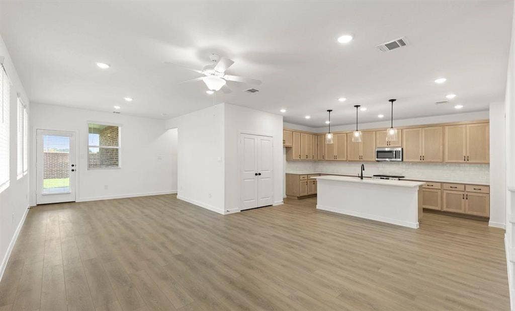 Open Kitchen-Living-Dining Room Representative Photo