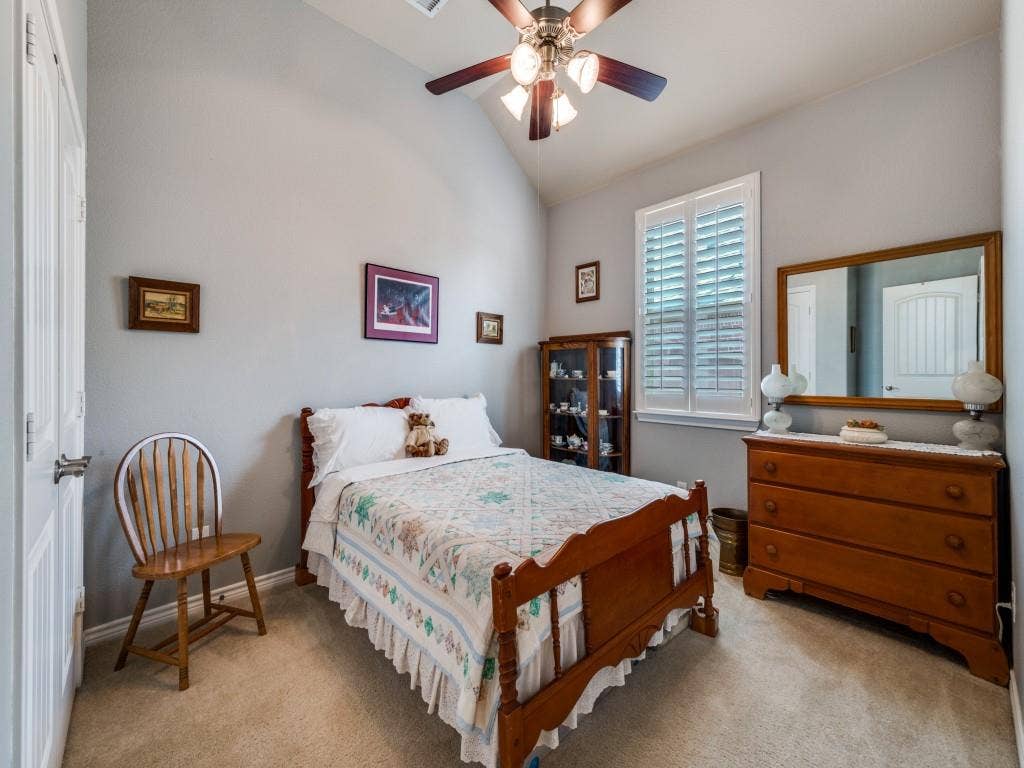 1220 Isabella Lane, Savannah, TX 76227 The third bedroom offers a comfortable, flexible space for guests or everyday use