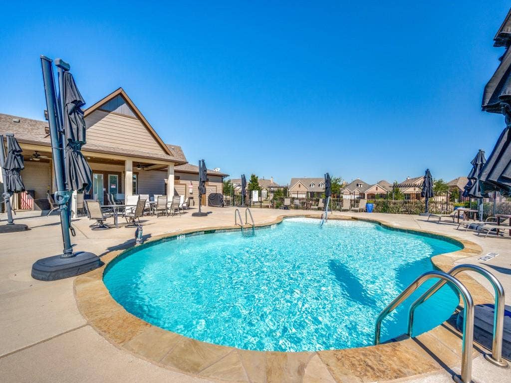 1220 Isabella Lane, Savannah, TX 76227 Resort-style amenities and low-maintenance living make everyday life feel easier