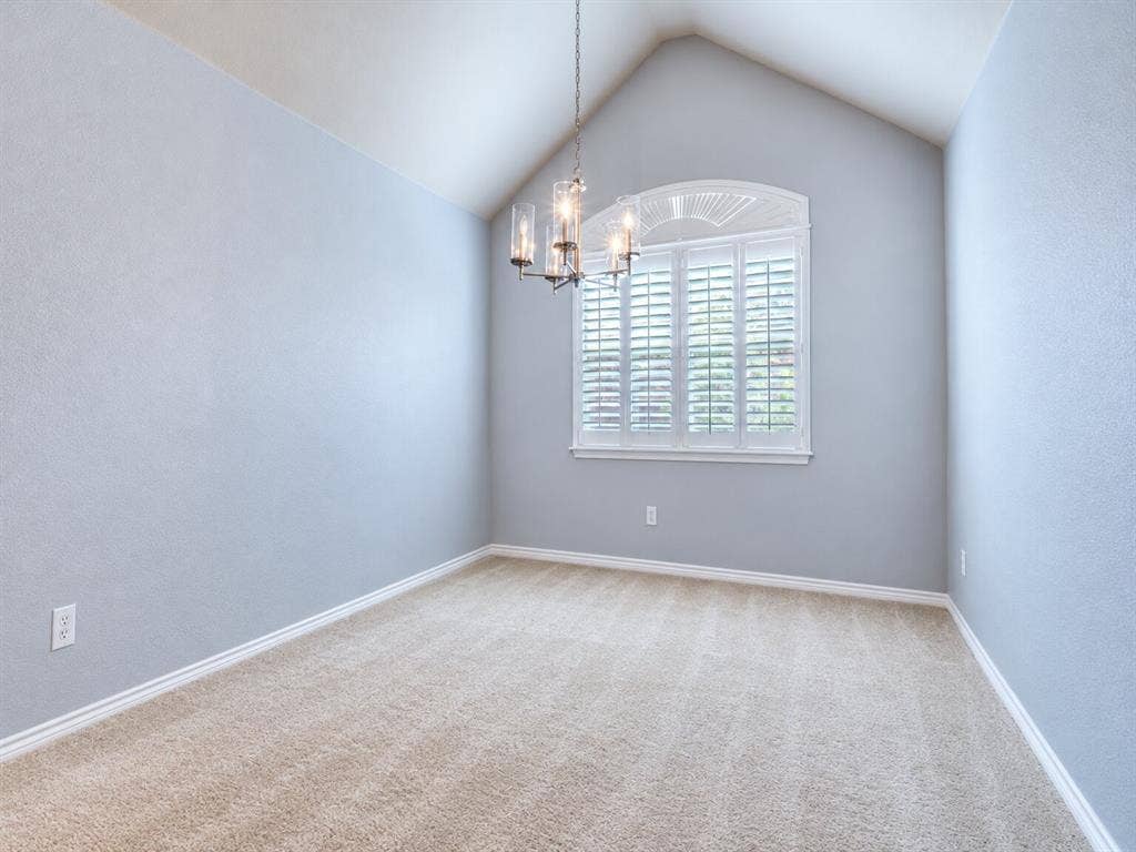 1220 Isabella Lane, Savannah, TX 76227 Use as a second living, game room or formal diing area- the perfect flex spce