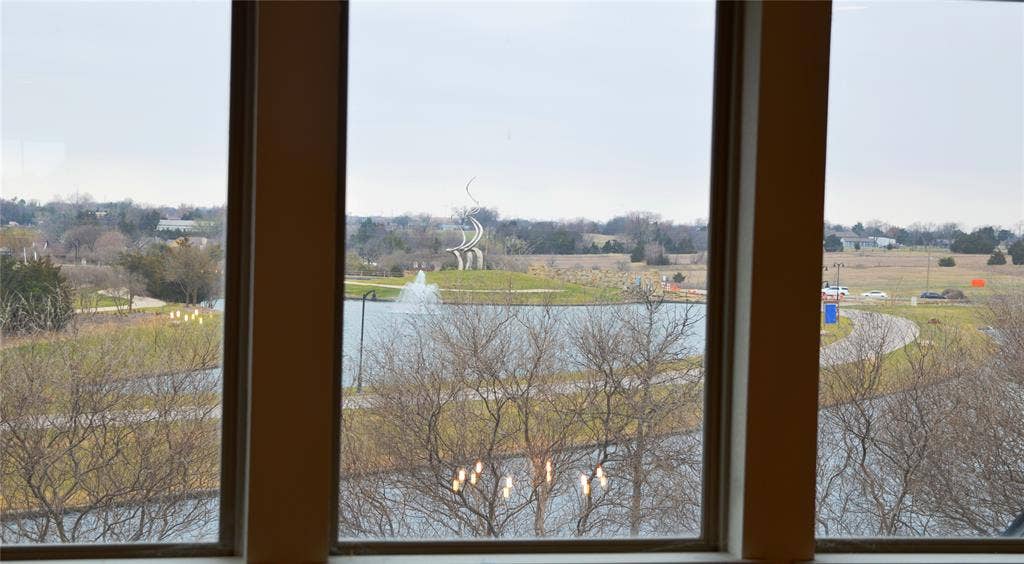 View from top of stairs!