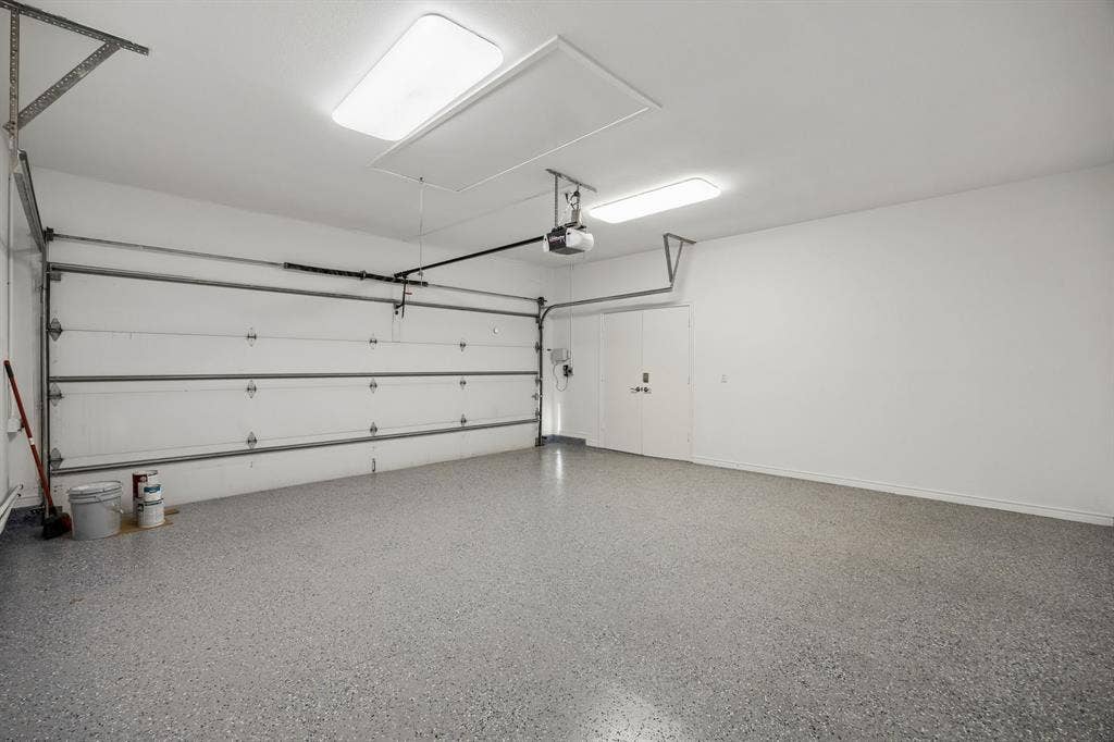 New epoxy floors and 2 e-chargers