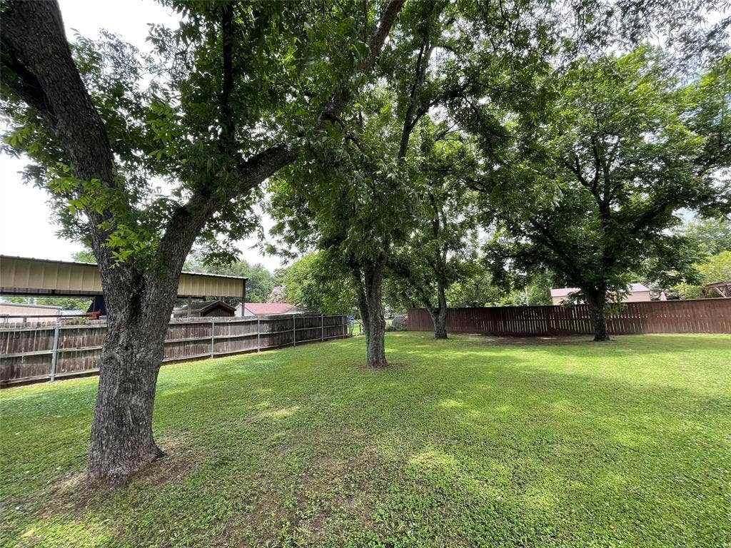 204 E 6th Street, Tolar, TX 76476 Fenced yard