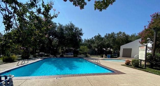 9326 Emberglow Lane, Dallas, TX 75243 Community pool featuring a patio