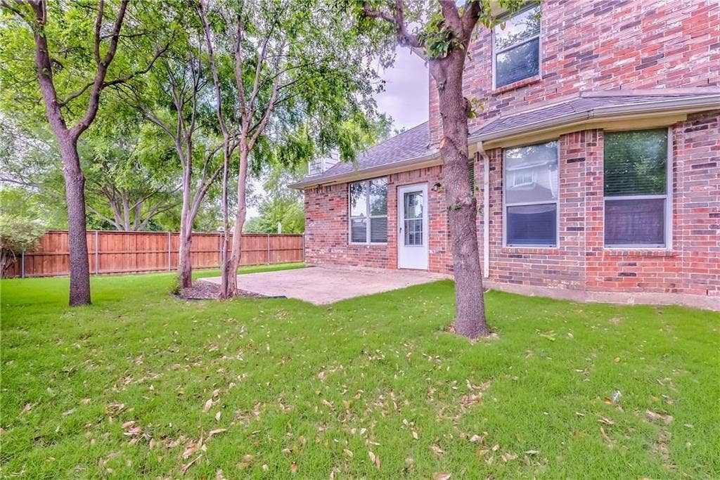 2300 Reston Drive, McKinney, TX 75072 View of yard featuring a patio area