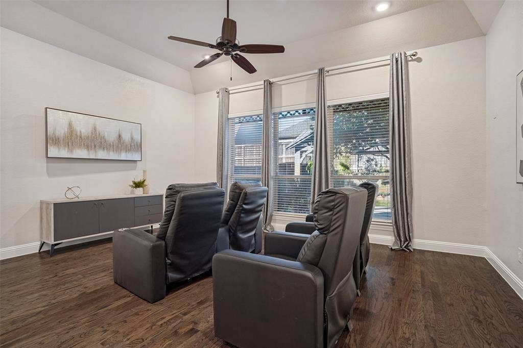 Game room or media room downstairs