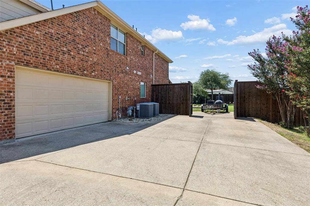 5732 Chateau Drive, Sachse, TX 75048 Great view of the extra parking area.