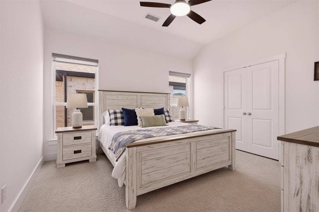 1305 Honey Locust Way, Celina, TX 75009 Bedroom #4 located upstairs - virtually staged