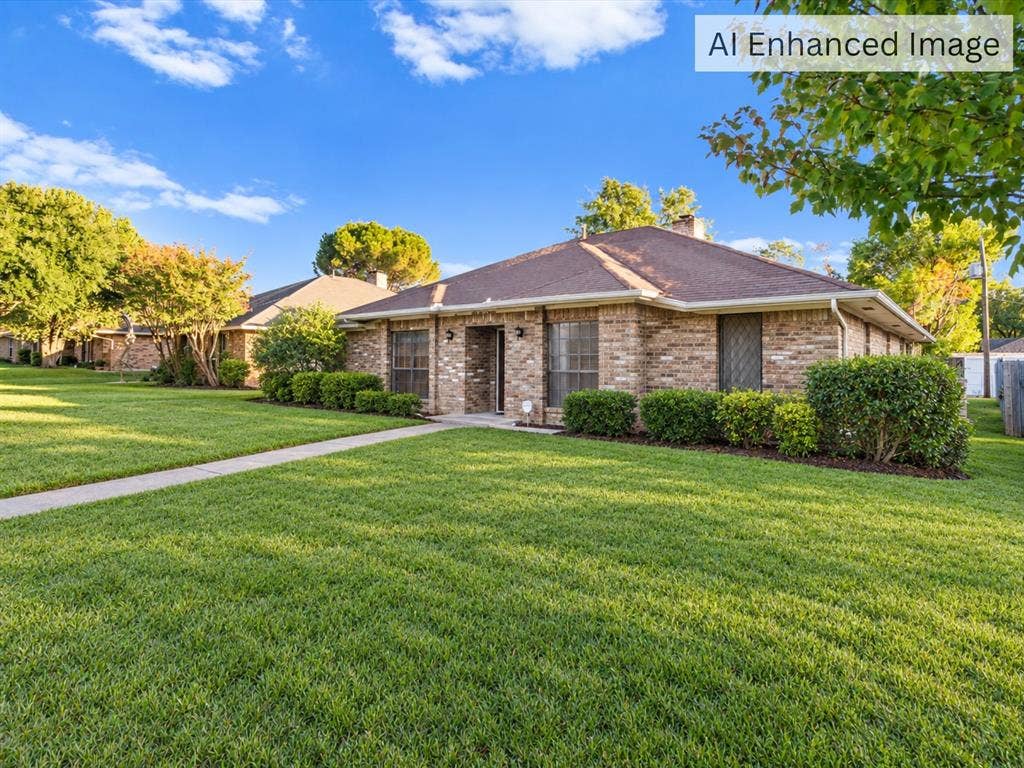 5818 Winding Woods Trail, Dallas, TX 75227 AI enhanced image.
