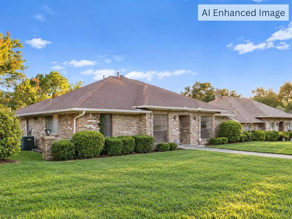 5818 Winding Woods Trail, Dallas, TX 75227 AI enhanced image.