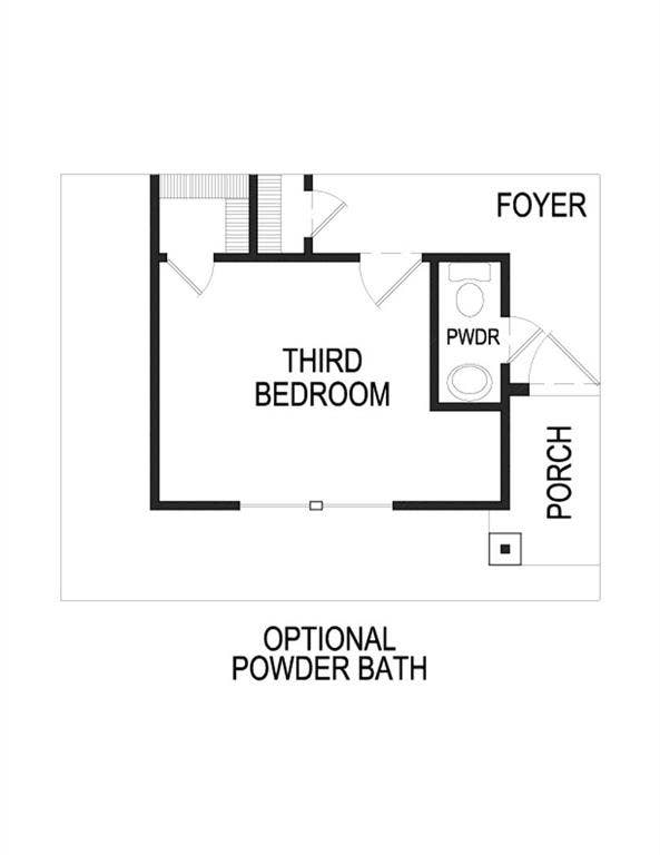 4520 Brookfield Drive, Melissa, TX 75454 Monroe Select 2F - Optional Powder Bath