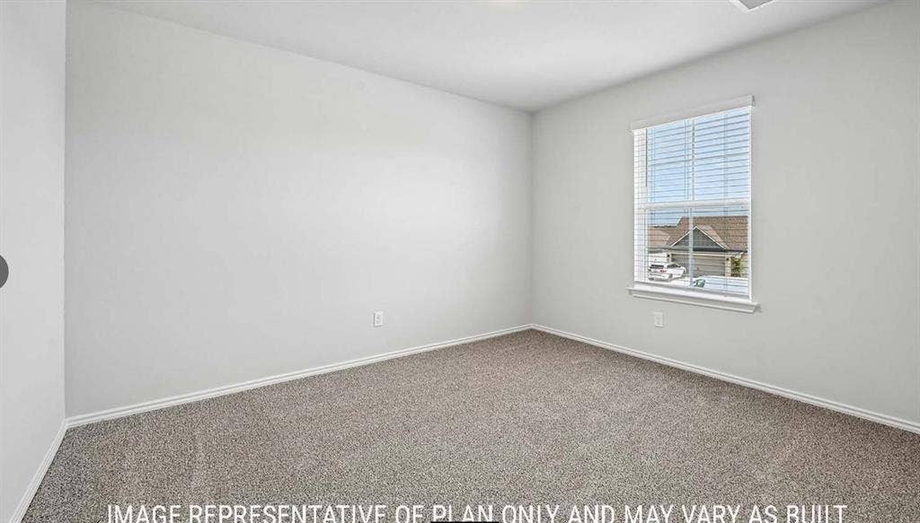 10408 Altair Drive, Waco, TX 76708 Carpeted flooring, white painted walls, and a window with blinds