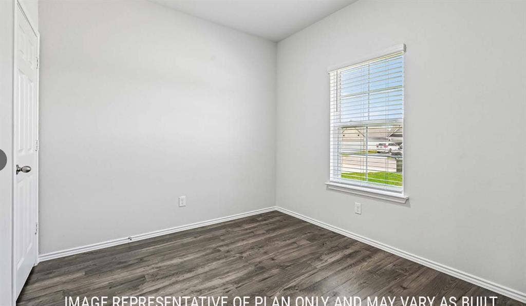 10408 Altair Drive, Waco, TX 76708 Wood-finish flooring with white baseboards