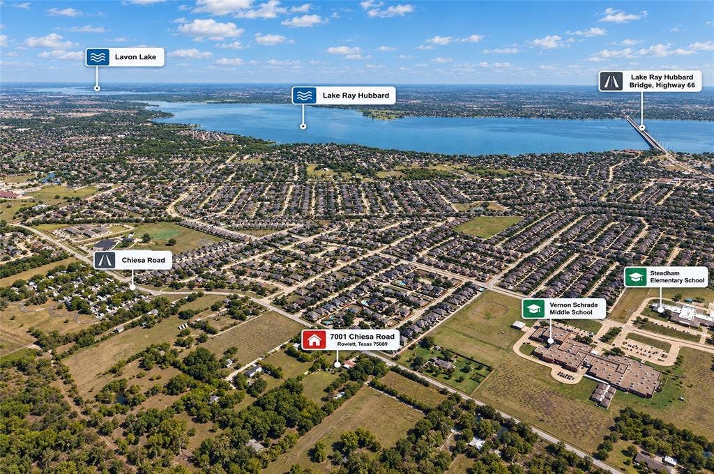 7001 Chiesa Road, Rowlett, TX 75089 7001 Chiesa Road, Rowlett, TX 75089