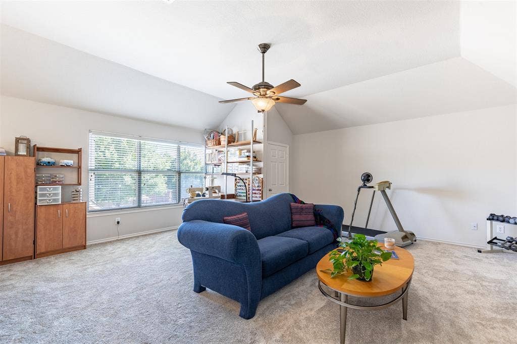 Versatile upstairs bonus room.