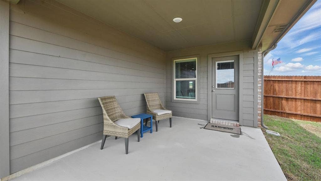 Patio - All Home and community information, including pricing, included features, terms, availability and amenities, are subject to change at any time without notice or obligation. All Drawings, pictures, photographs, video, square footages, floor plans, elevations, features, colors and sizes are approximate for illustration purposes only and will vary from the homes as built.