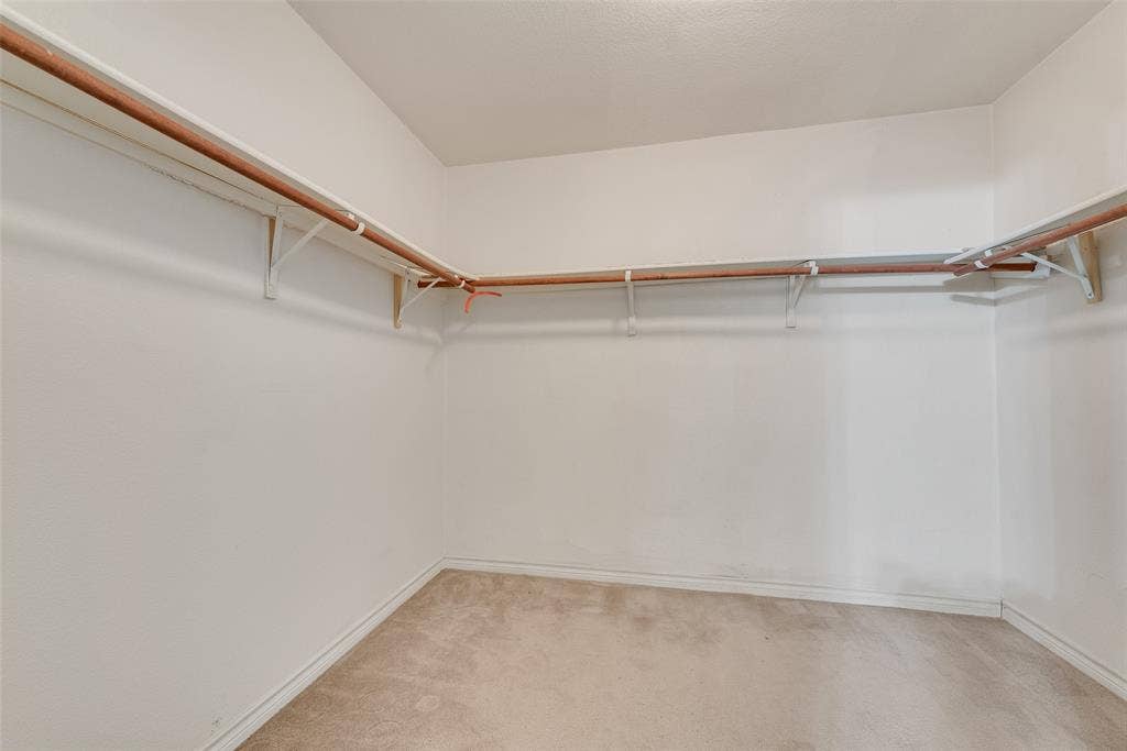3506 Ridge Elm Drive, Dallas, TX 75227 Master Closet on 1st Floor