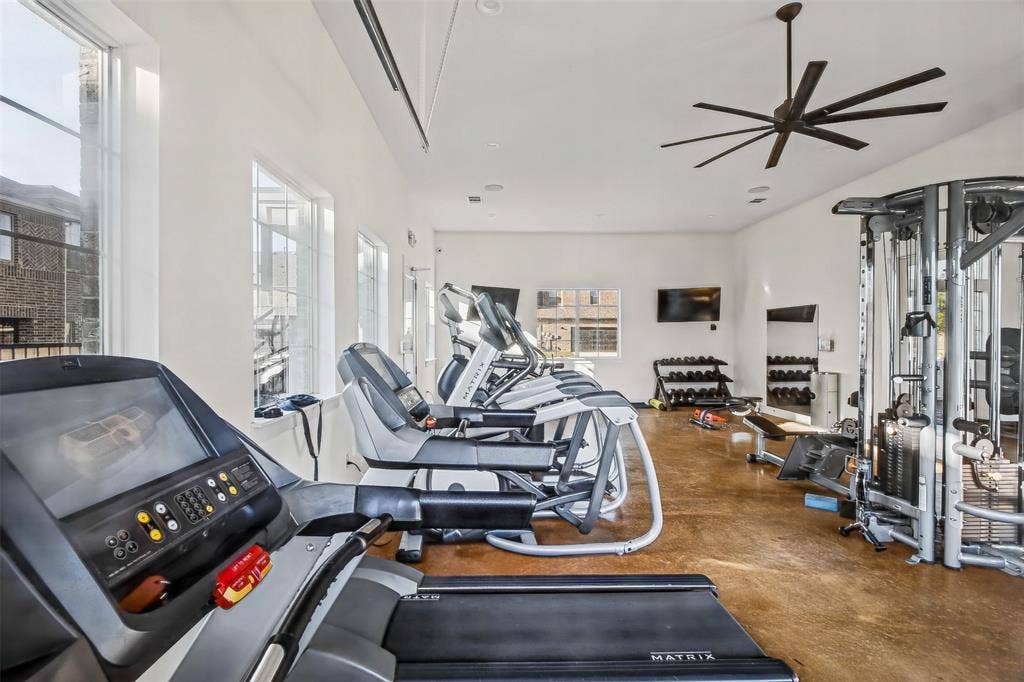 805 Tennessee Drive, Euless, TX 76040 Workout Room at Community Club house