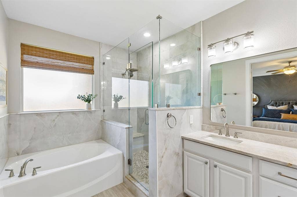 Primary Bath with Separate Shower