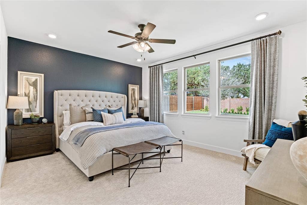 3734 Pinyon Pine Way, Venus, TX 76084 Beazer Homes Goodland Laredo Floorplan. This is not a photo of the actual home, but is a photo of the Laredo floorplan.