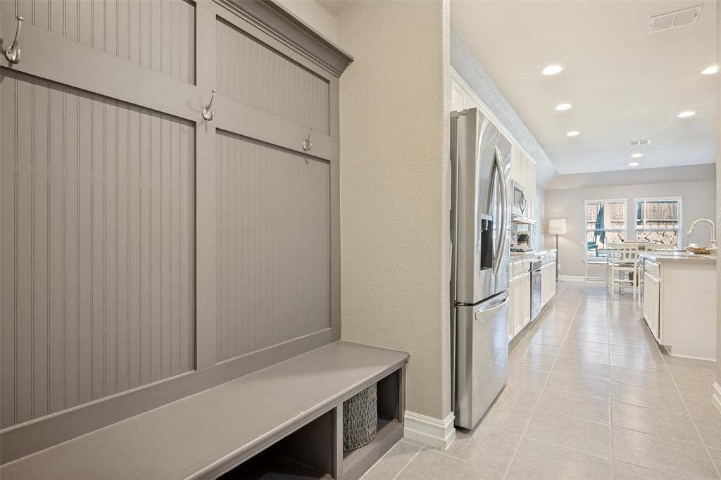 Huge mudroom!