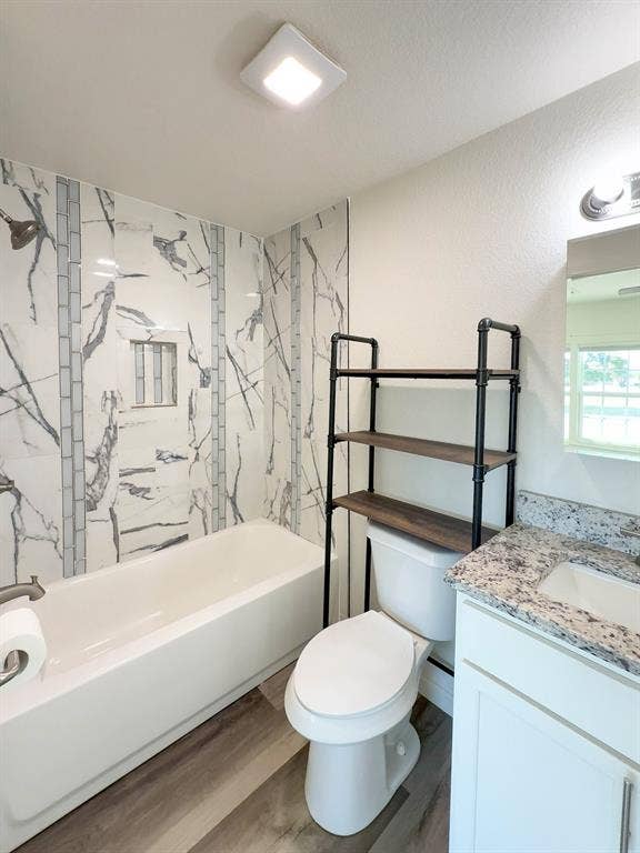 150 Fm 1996, Oglesby, TX 76561 Bathroom vanity with granite countertop and storage rack