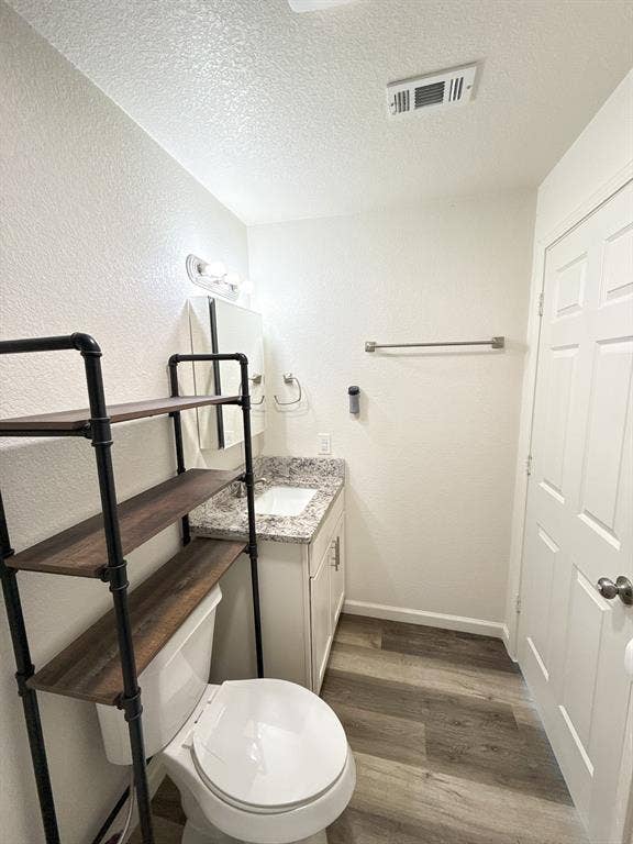 150 Fm 1996, Oglesby, TX 76561 Primary ensuite bathroom with granite counter vanity in this Oglesby, Texas home