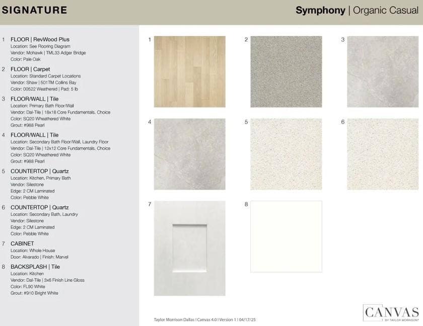 2649 Glacier Road design selections! This home is currently under construction and selections are subject to change.