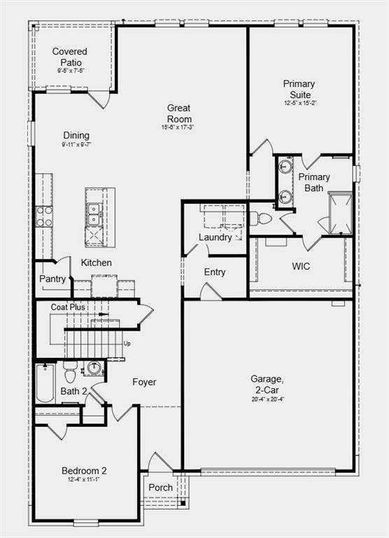 Additional Highlights Include: washer, dryer, refrigerator, gas drop at back patio, and whole house blinds.