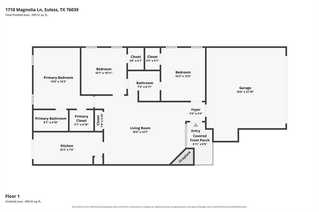 1710 Magnolia Lane, Euless, TX 76039