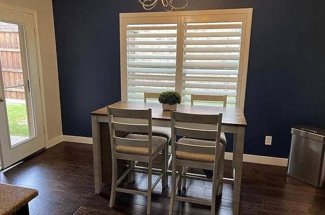 15009 Northview Drive, Little Elm, TX 75068 Wood-finish flooring with white trim