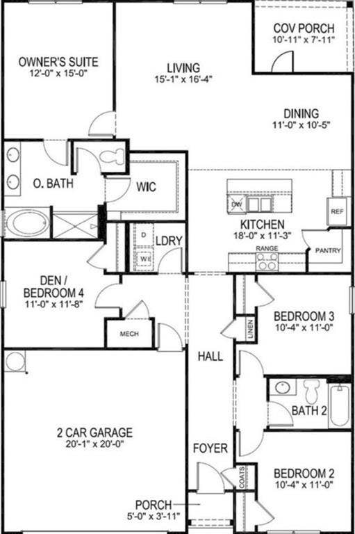View of floor plan / room layout