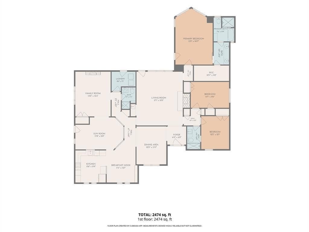 7414 Windmill Lane, Garland, TX 75044 Floor plan
