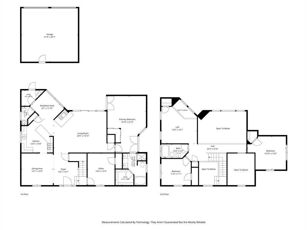4721 Fallon Place, Dallas, TX 75227 Floor plan