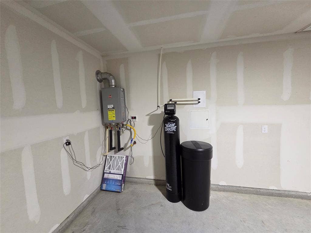 Tankless water heater installation