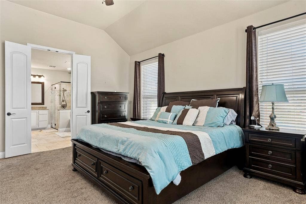 2820 Mariposa Drive, Grand Prairie, TX 75054 Additional view of the primary suite showcasing its generous layout.