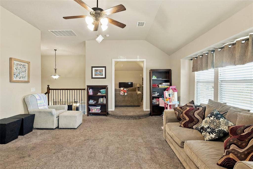2820 Mariposa Drive, Grand Prairie, TX 75054 Spacious secondary living area with plenty of room to relax.