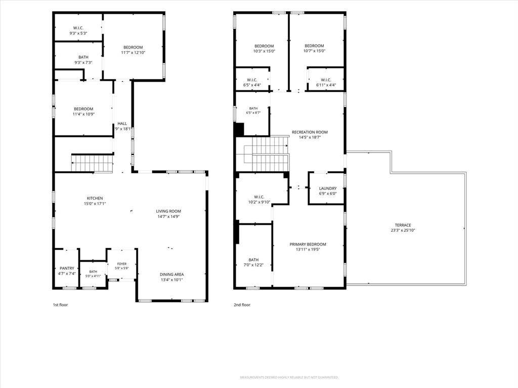 835 Nomas Street, Dallas, TX 75212 Floor plan