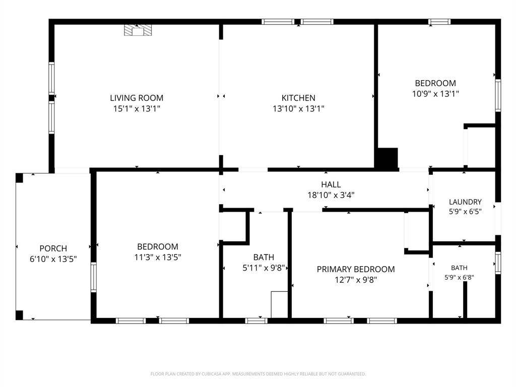 1224 Frost Avenue, Waco, TX 76708 Floor plan