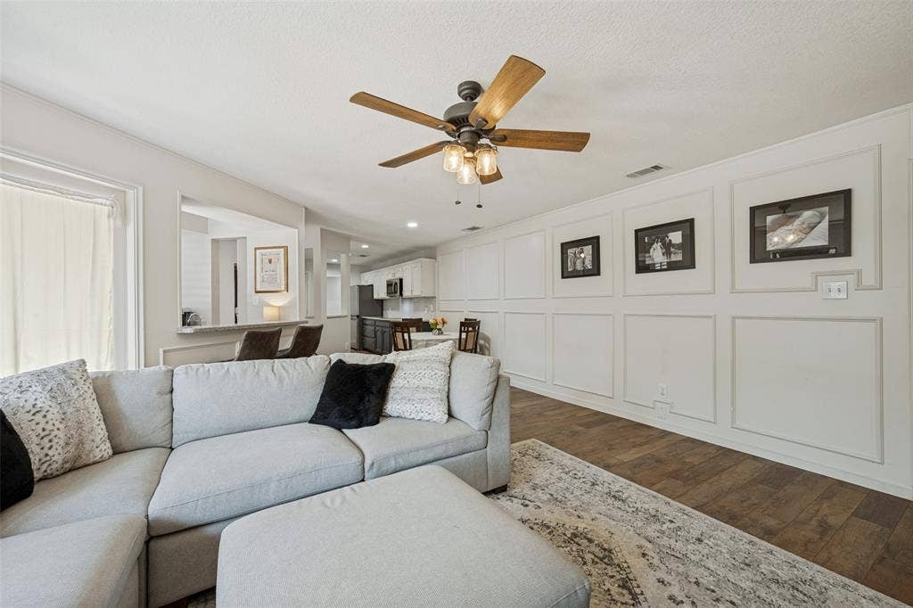Family Room Open to Kitchen