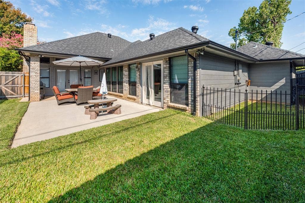 Extended Patio with Access from Living room, Family Room and Primary Bedroom