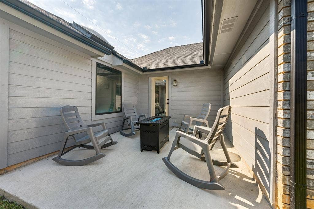 Private Patio off of Primary Bedroom
