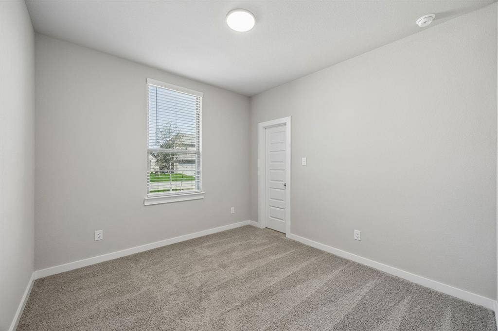 Bedroom in the Emmy II home plan - REPRESENTATIVE PHOTO