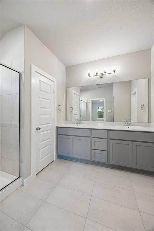 Primary Bathroom in the Emmy II home plan - REPRESENTATIVE PHOTO