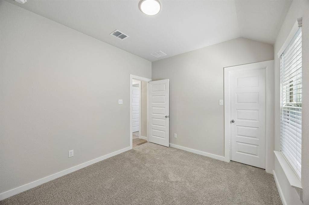 Bedroom in the Emmy II home plan - REPRESENTATIVE PHOTO
