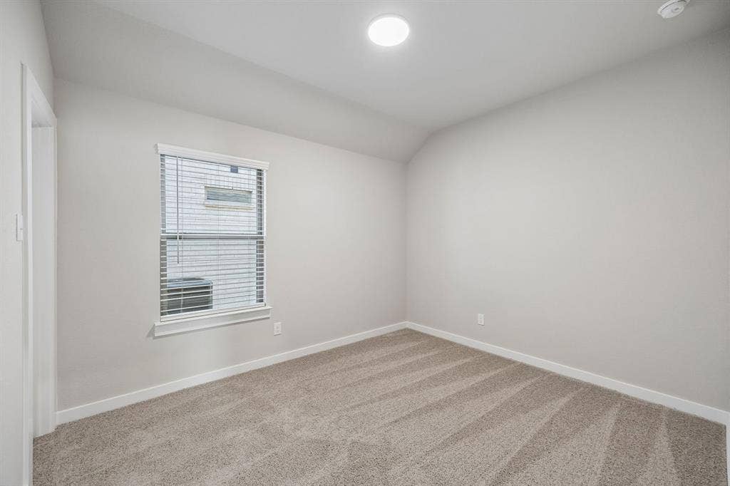 Bedroom in the Emmy II home plan - REPRESENTATIVE PHOTO